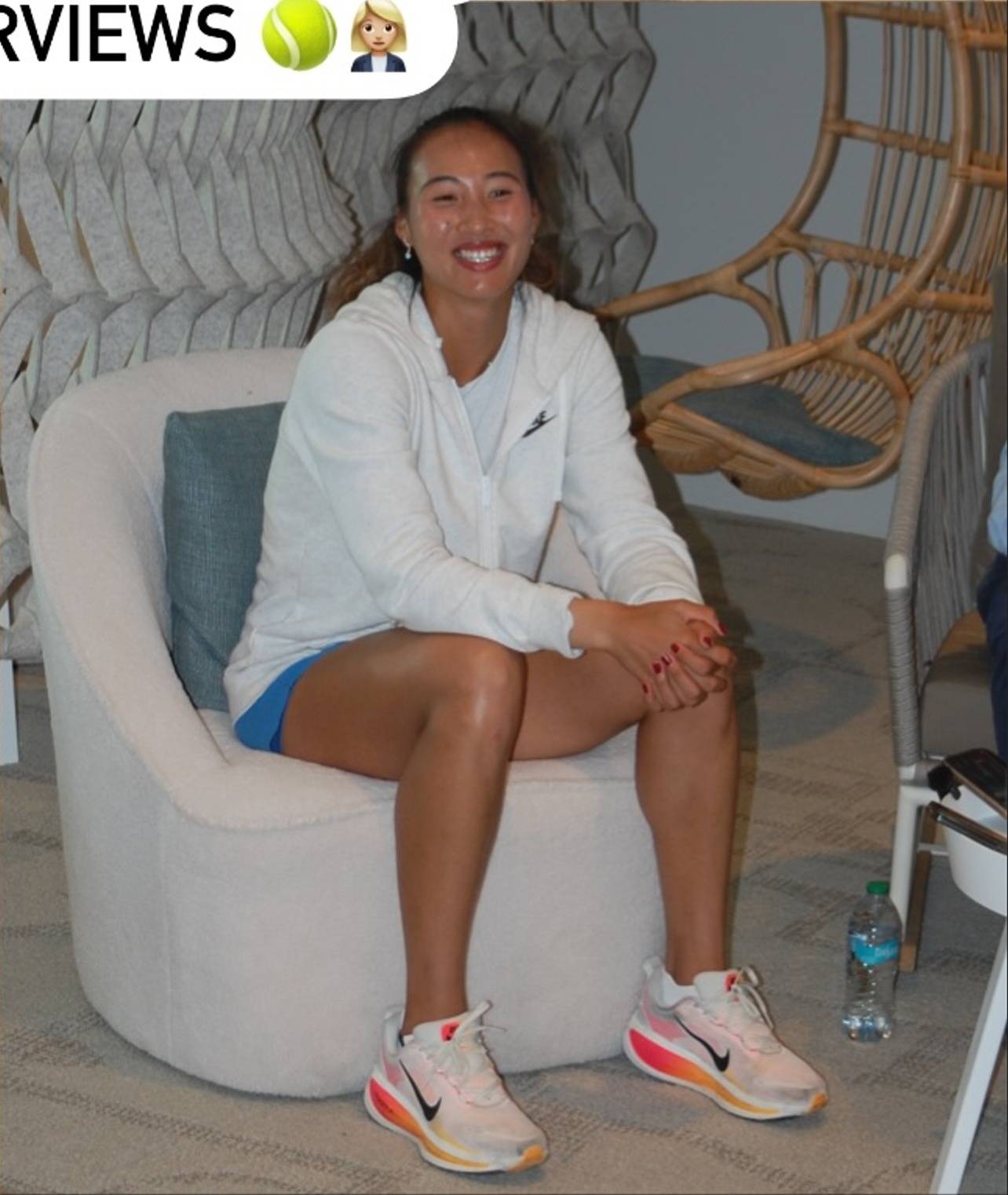 三连败压力娃！失利难掩郑钦文盲目自信心态